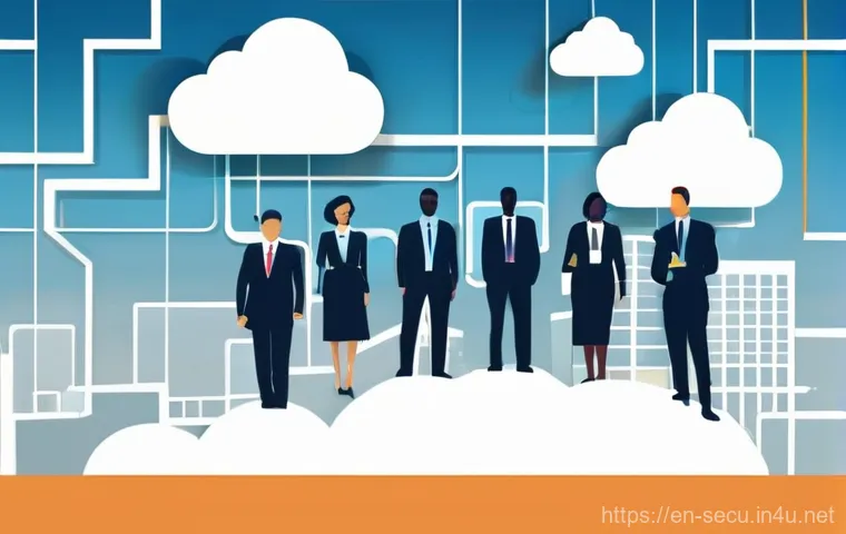 정보보안 자격증과 클라우드 보안의 연계성 - **Prompt:** A modern, diverse cybersecurity professional (e.g., a woman in her 30s, professionally d...