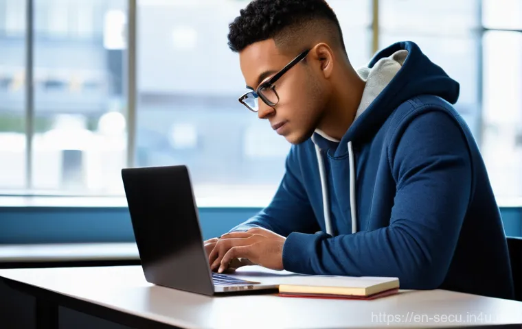 정보보안 자격증 취득이 중요한 이유와 전망 - **Prompt:** A confident and accomplished cybersecurity professional, a diverse adult wearing sharp b...